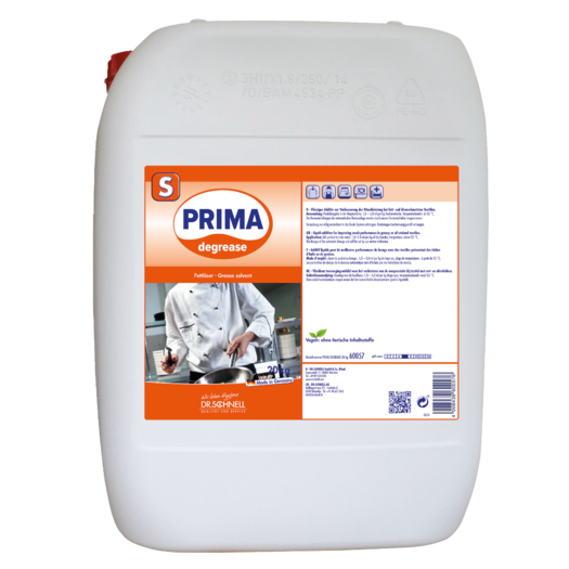 PRIMA DEGREASE, жидкое средство для удаления жировых загрязнений , 20 кг