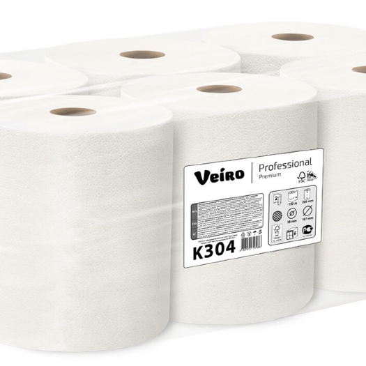 Полотенца бумажные в рулонах Veiro Professional Premium