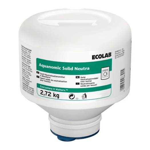 AQUANOMIC SOLID NEUTRA-PLUS. 2.72 KG. 2 PKD